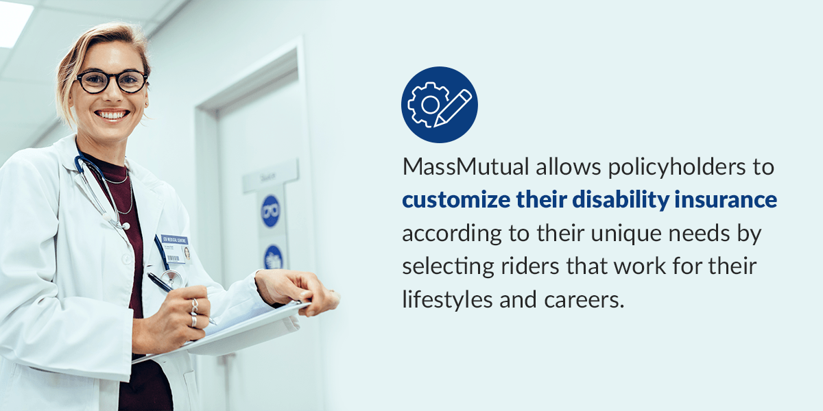 MassMutual Radius Choice Disability Insurance Riders